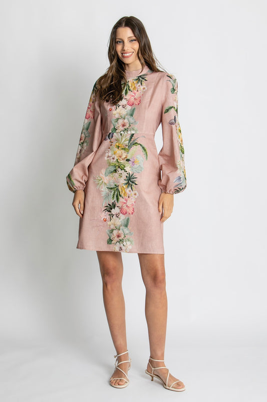 Womens Elizabeth Dress Pink 615ka076