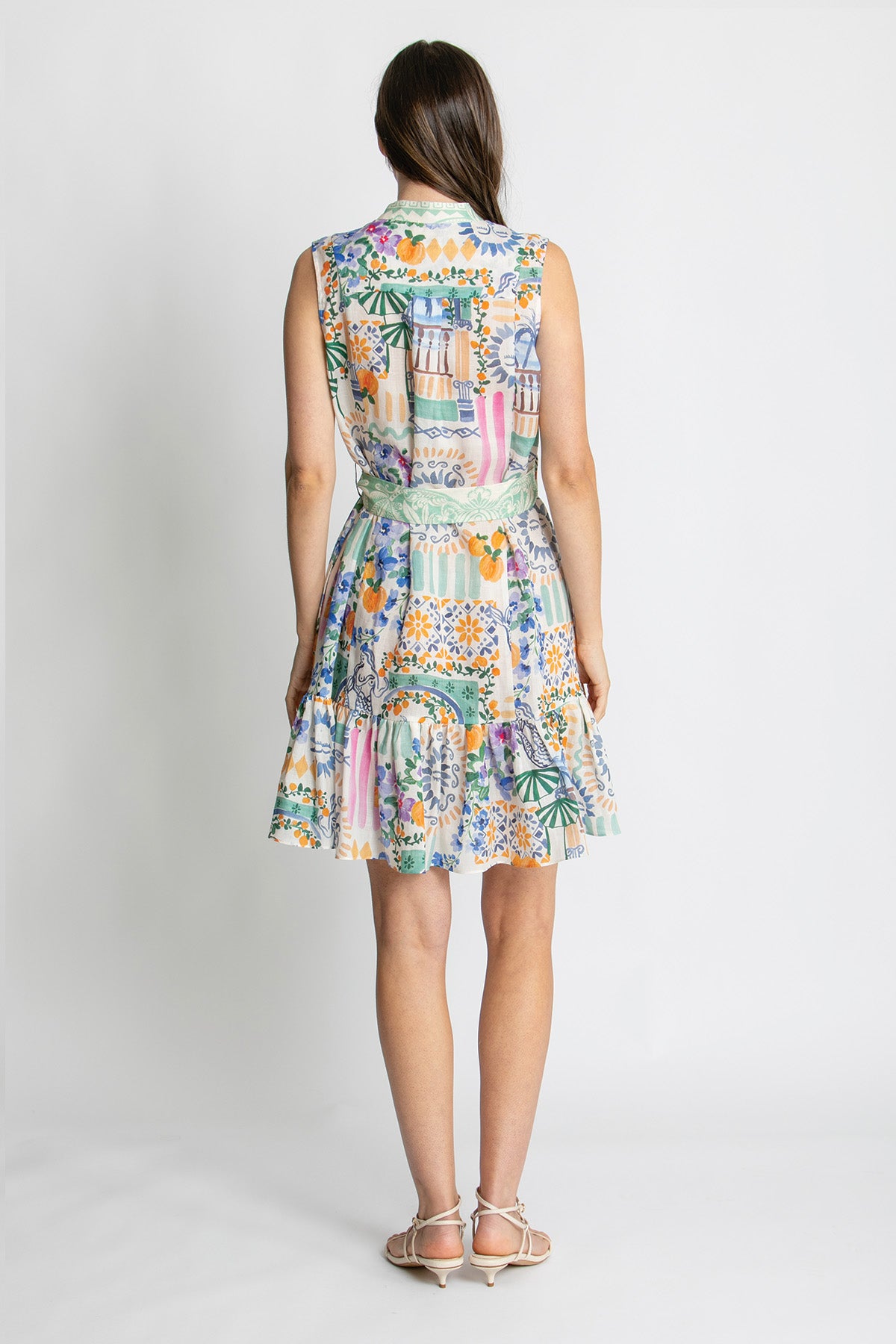 Womens Emilia Mini Dress Multicolor 615ka060