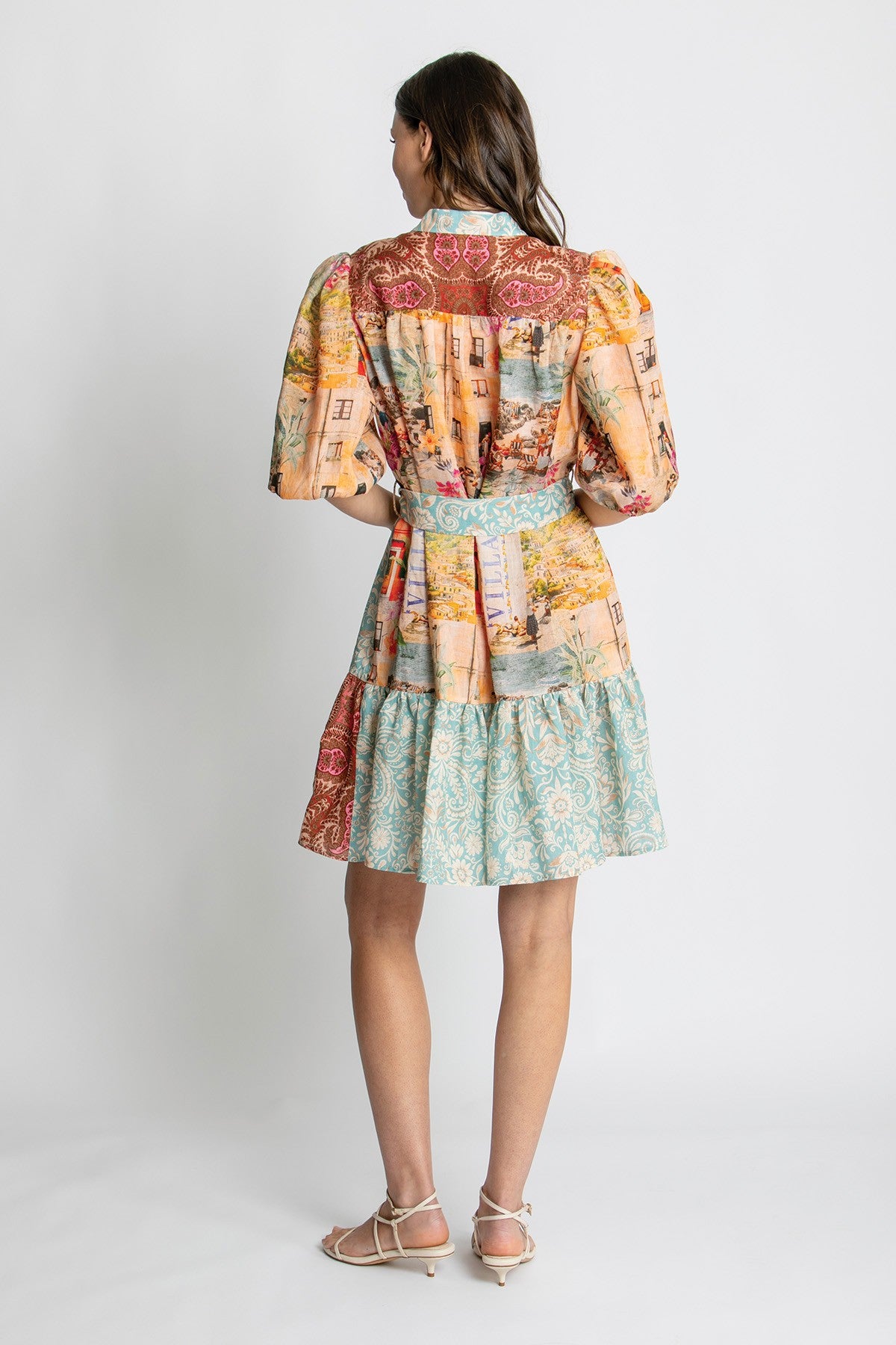 Womens Emma Sslv Mini Dress Multicolor 615ka002