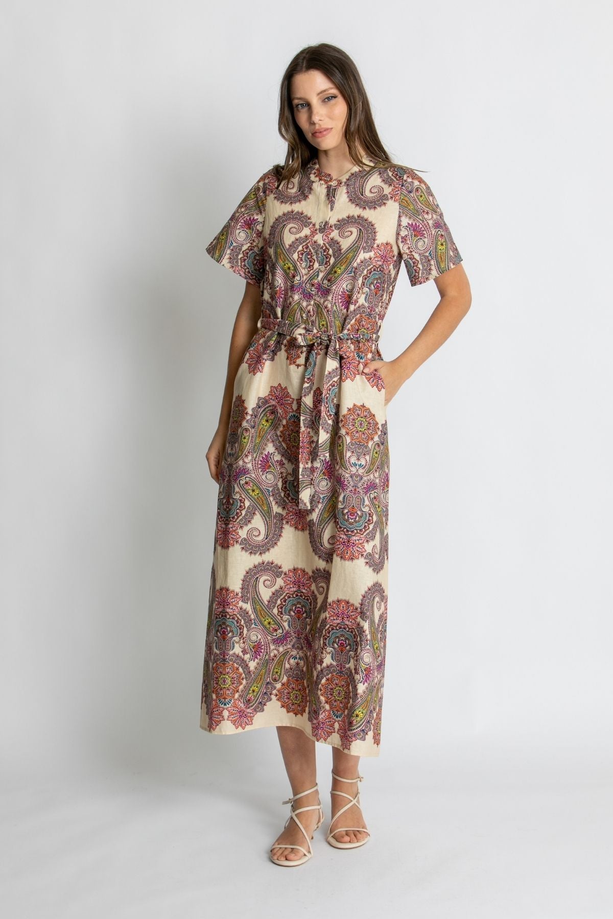 Womens Fern Dress Multicolor 605ka146