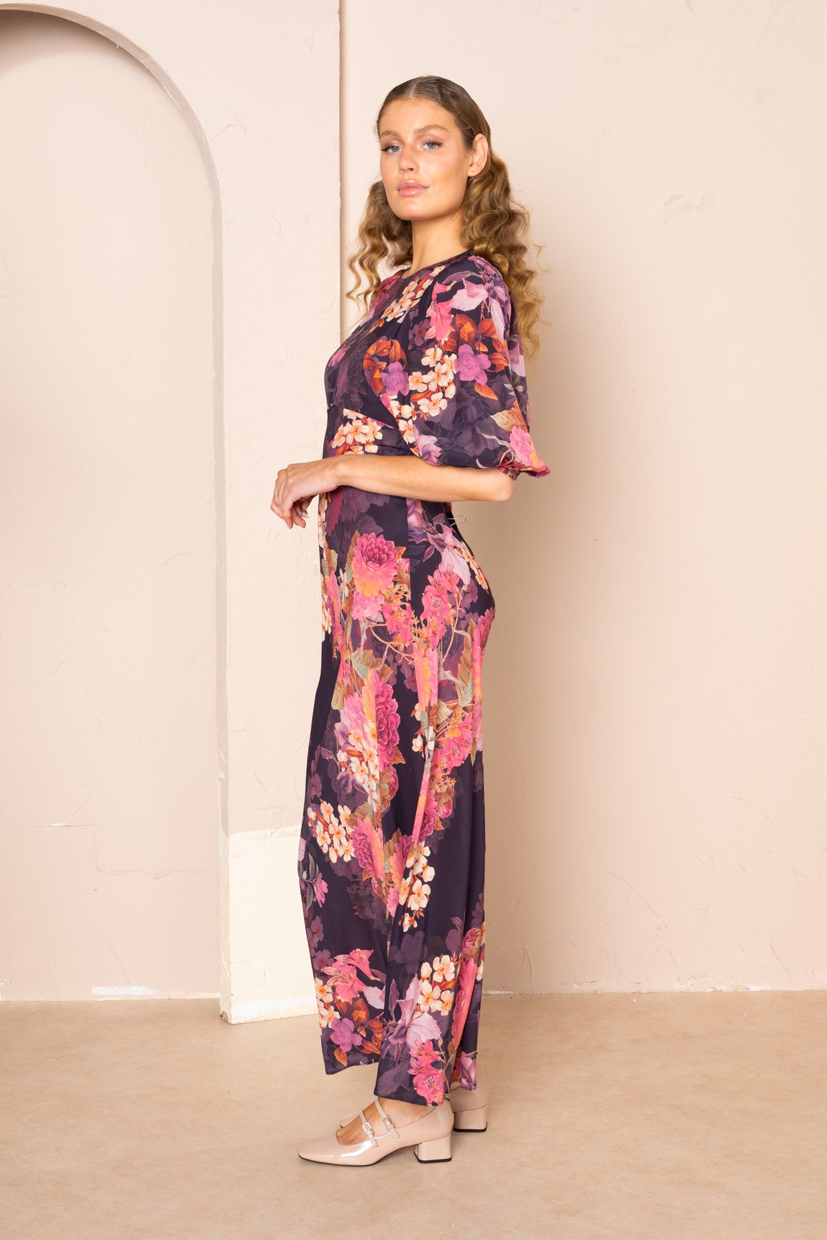 Women's Florence Bias Cut Maxi Dress