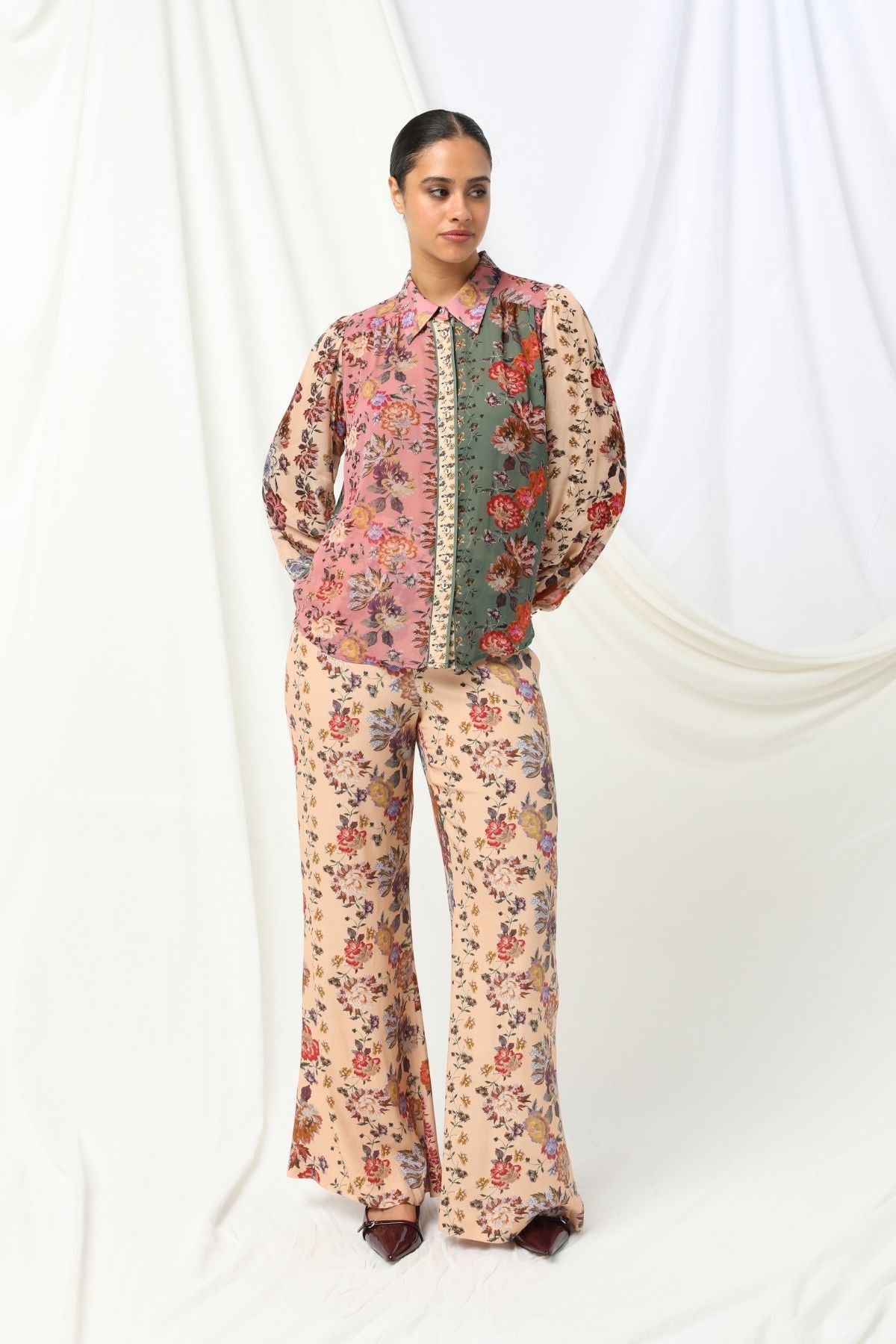 Womens Genevieve Blouse Multicolor 605ka043
