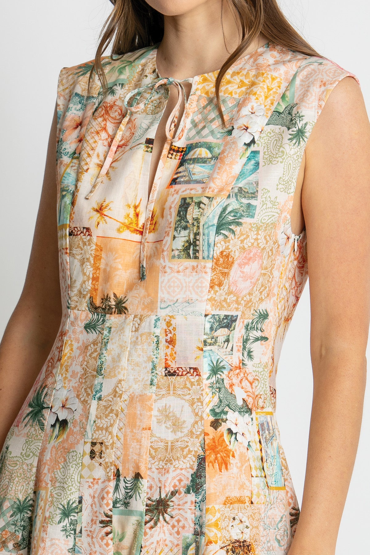 Womens Gia Maxi Dress Multicolor 615ka022