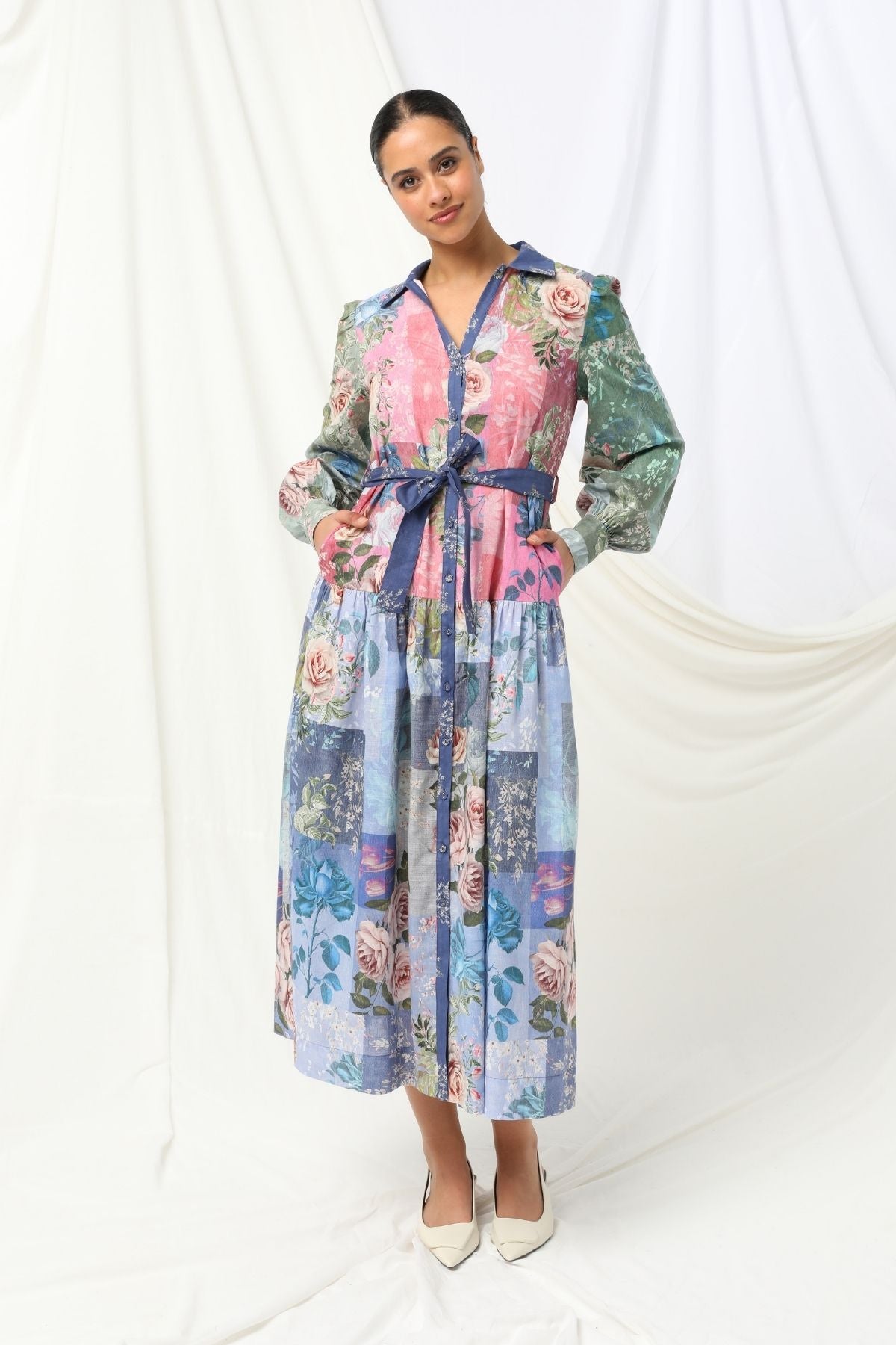 Womens Hailey Dress Multicolor 605ka139