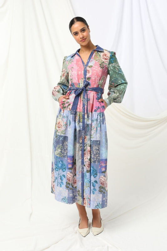 Womens Hailey Dress Multicolor 605ka139