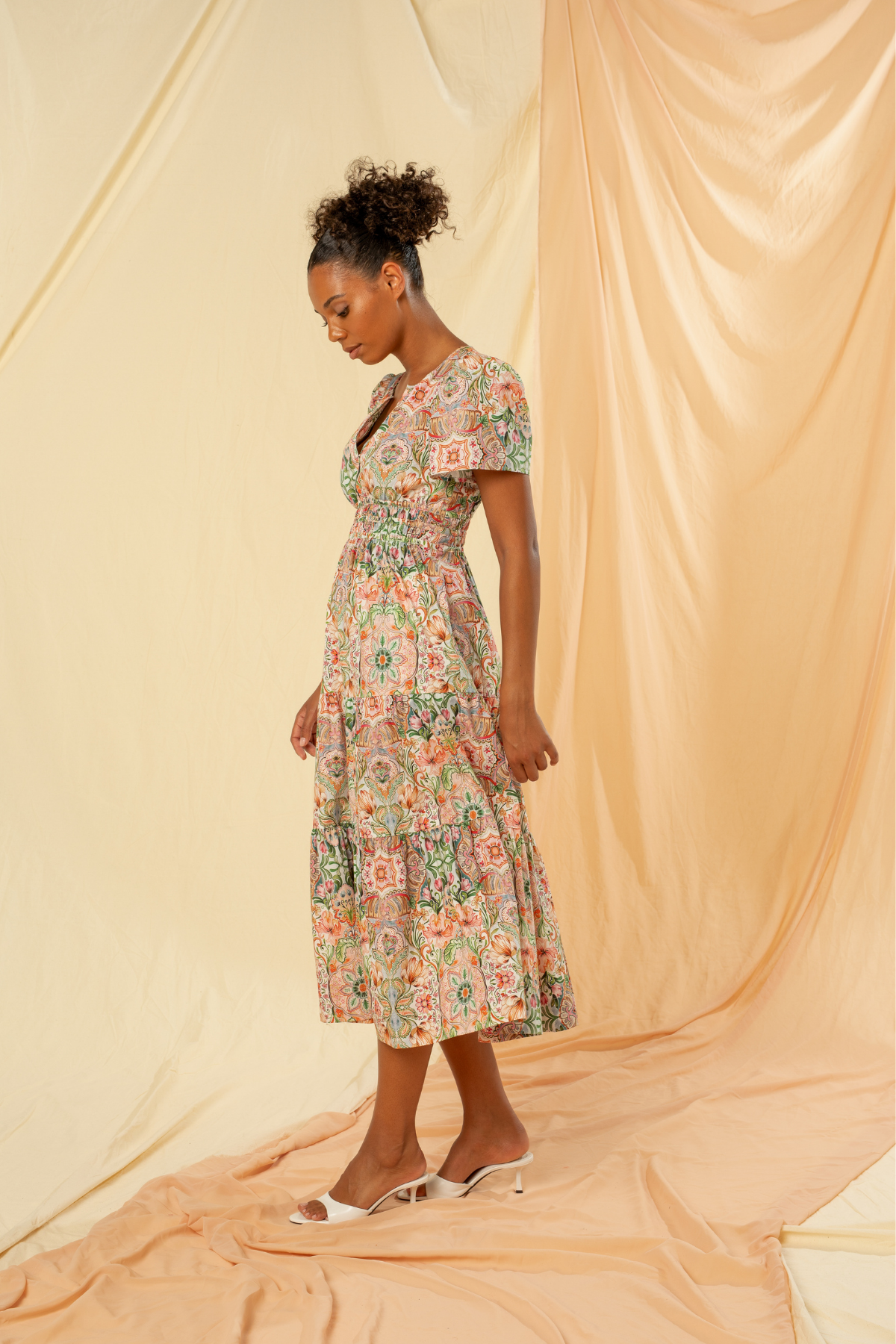 Women's Isla V-neck Maxi Dress