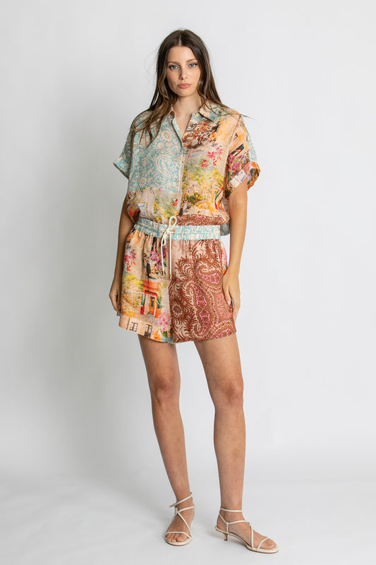 Womens Judith Short Multicolor 615ka004