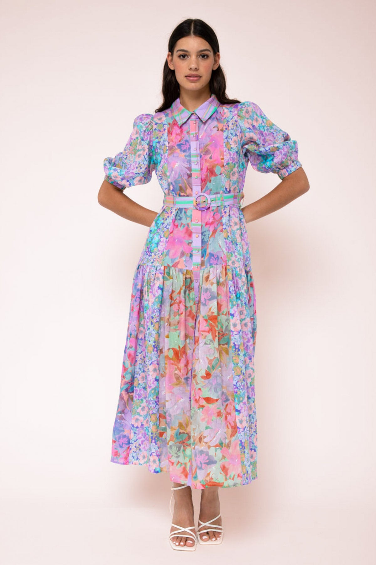 Kathlyn Belted Maxi Dress