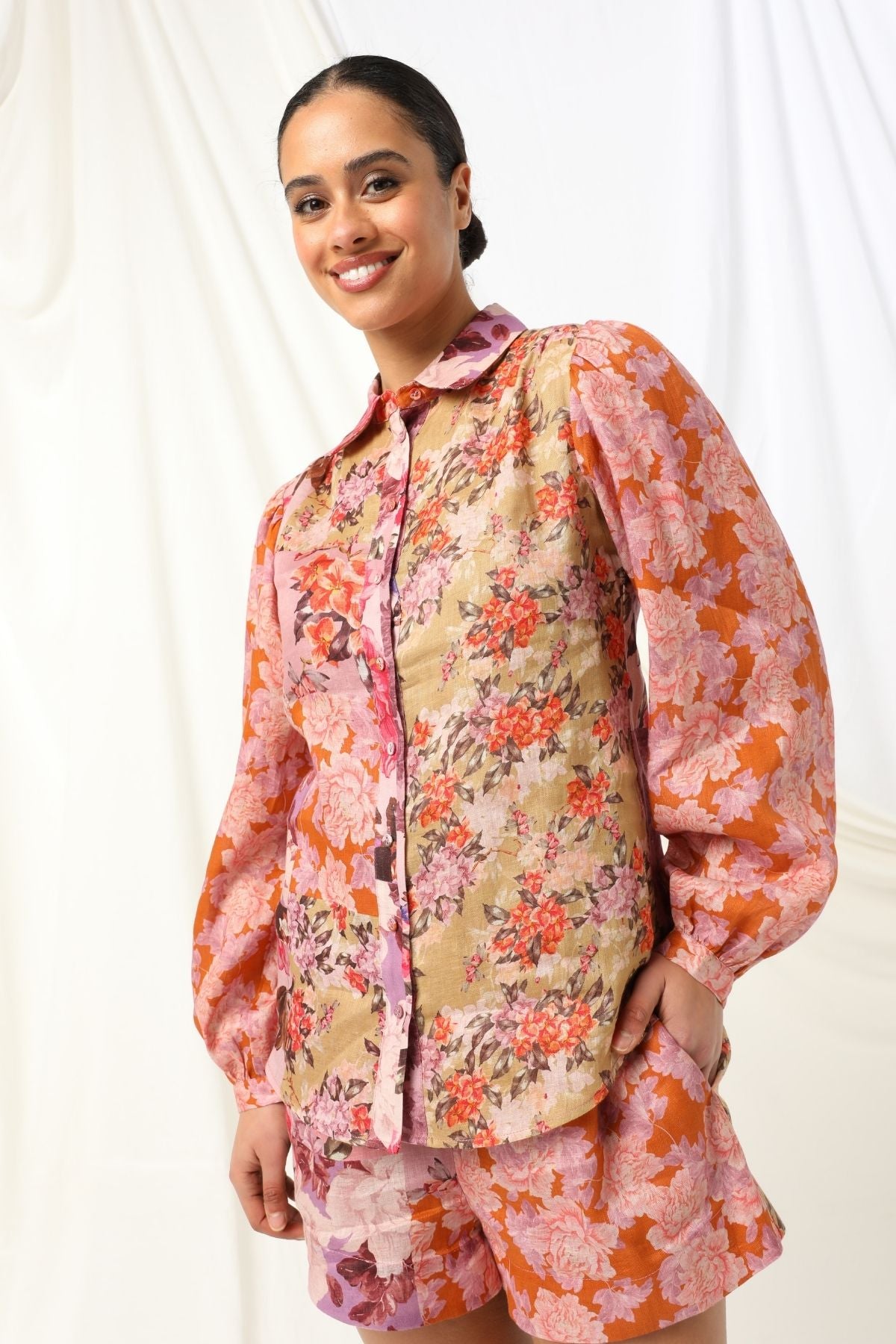 Womens Lola Blouse Multicolor 605ka007