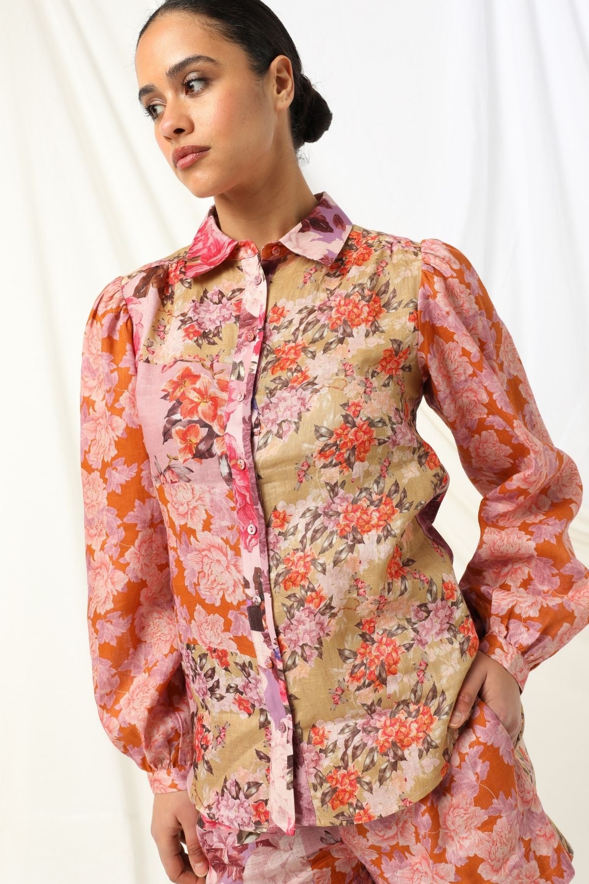 Womens Lola Blouse Multicolor 605ka007