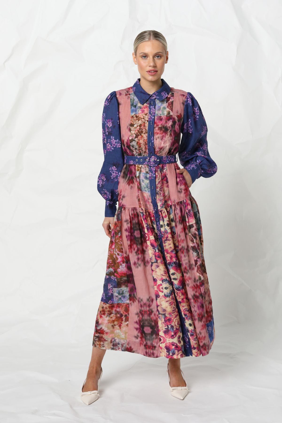 Women's Long Sleeve Maxi Dress | Nora
