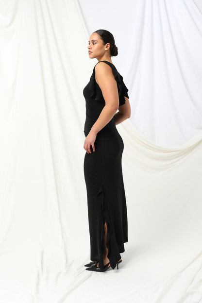 Womens Lydia Dress Black 605ka093