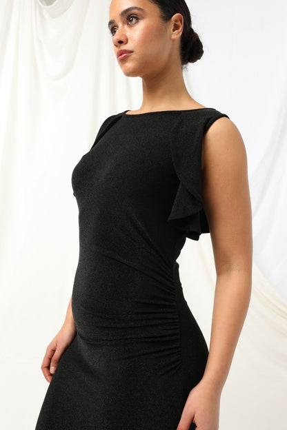 Womens Lydia Dress Black 605ka093