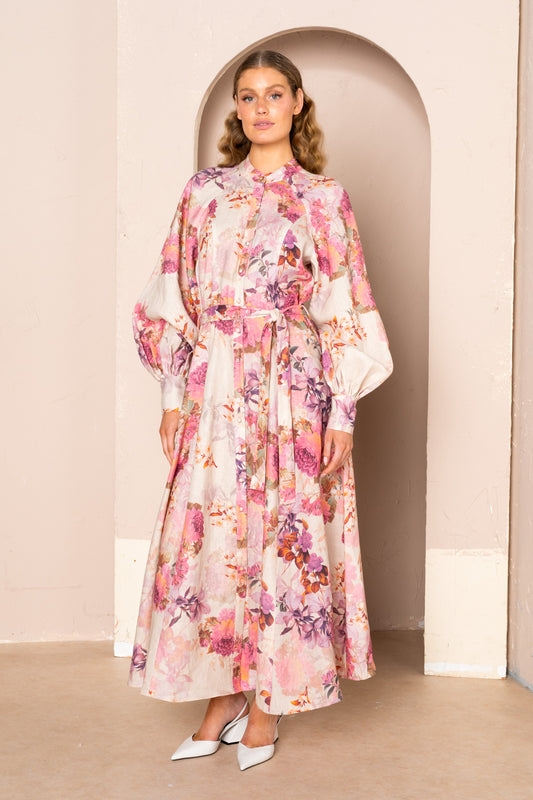 Women's Mae Raglan Sleeve Maxi Dress