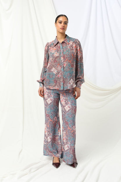 Womens Margot Blouse Multicolor 605ka048