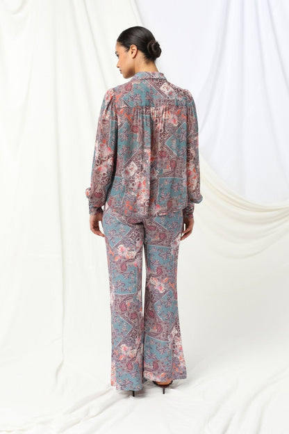 Womens Margot Blouse Multicolor 605ka048