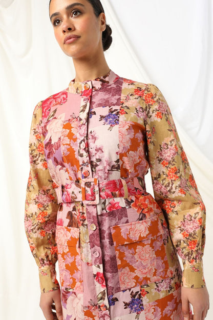 Womens Marielle Dress Multicolor 605ka011