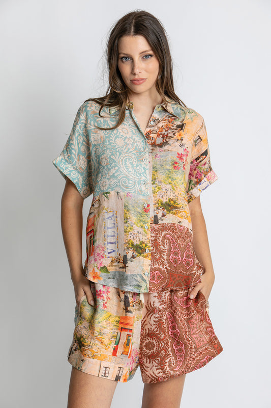 Womens Mary Shirt Multicolor 615ka003