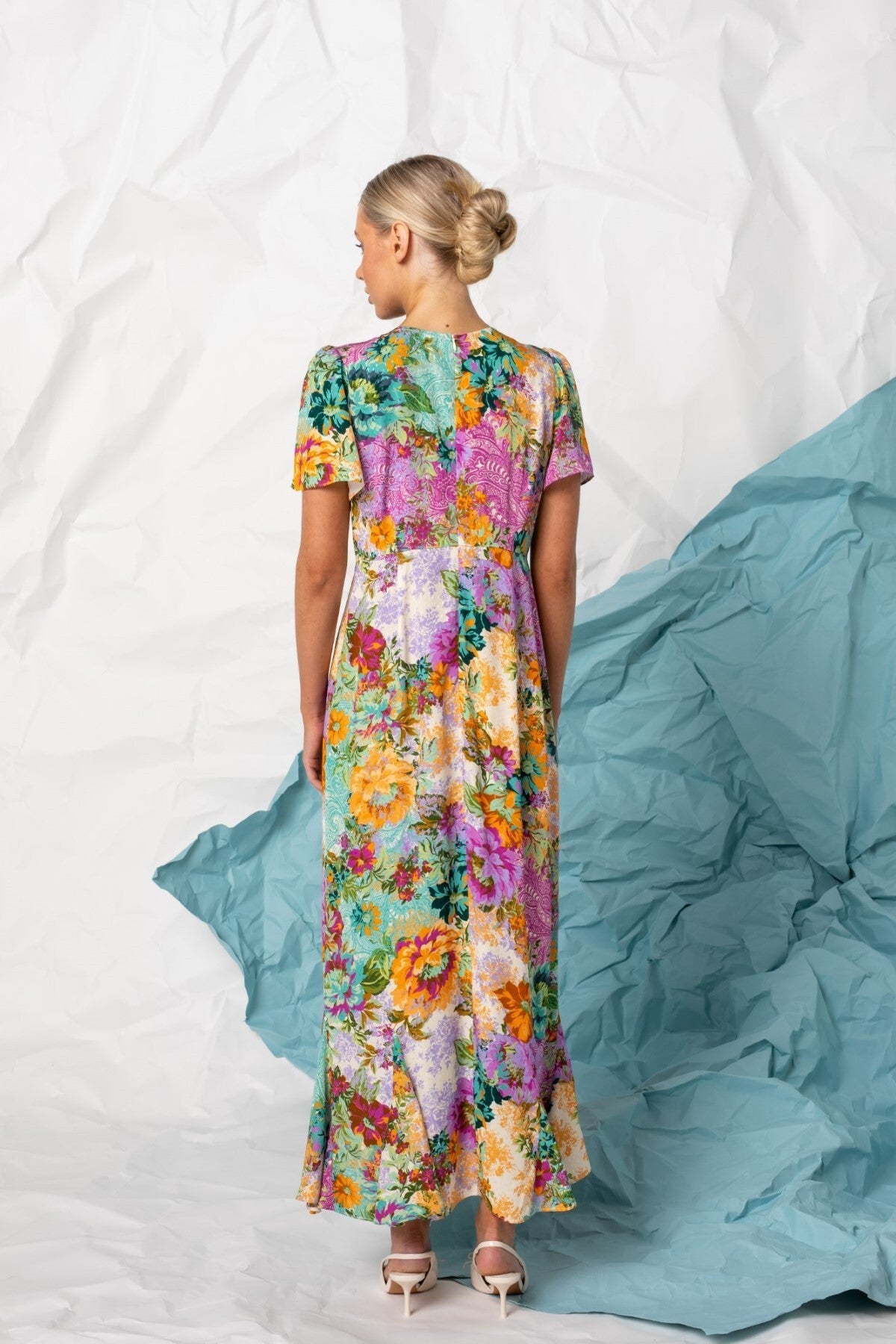 Women's Maxi Dress in Green | Ruby