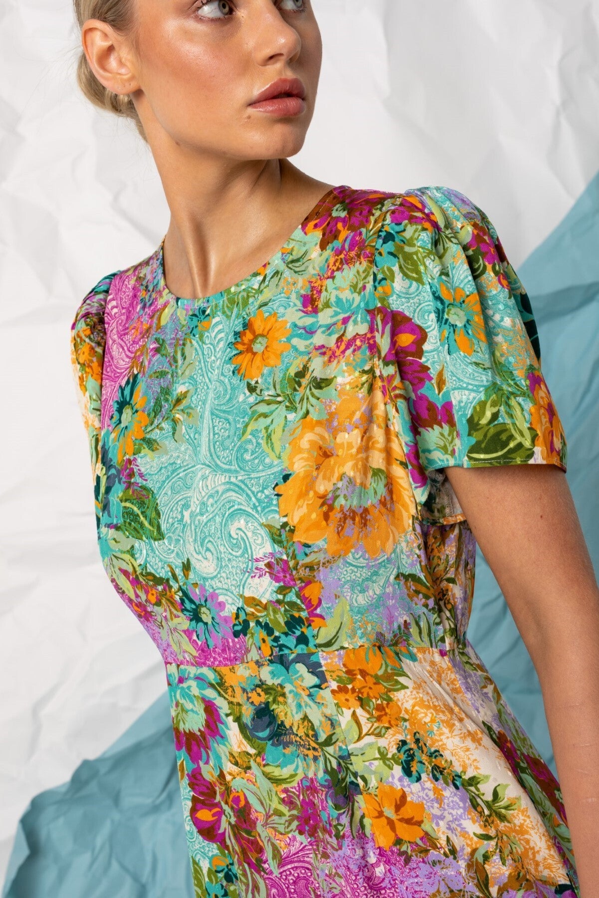 Women's Maxi Dress in Green | Ruby