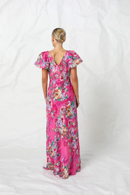 Women's Maxi Dress in Pink | Mel