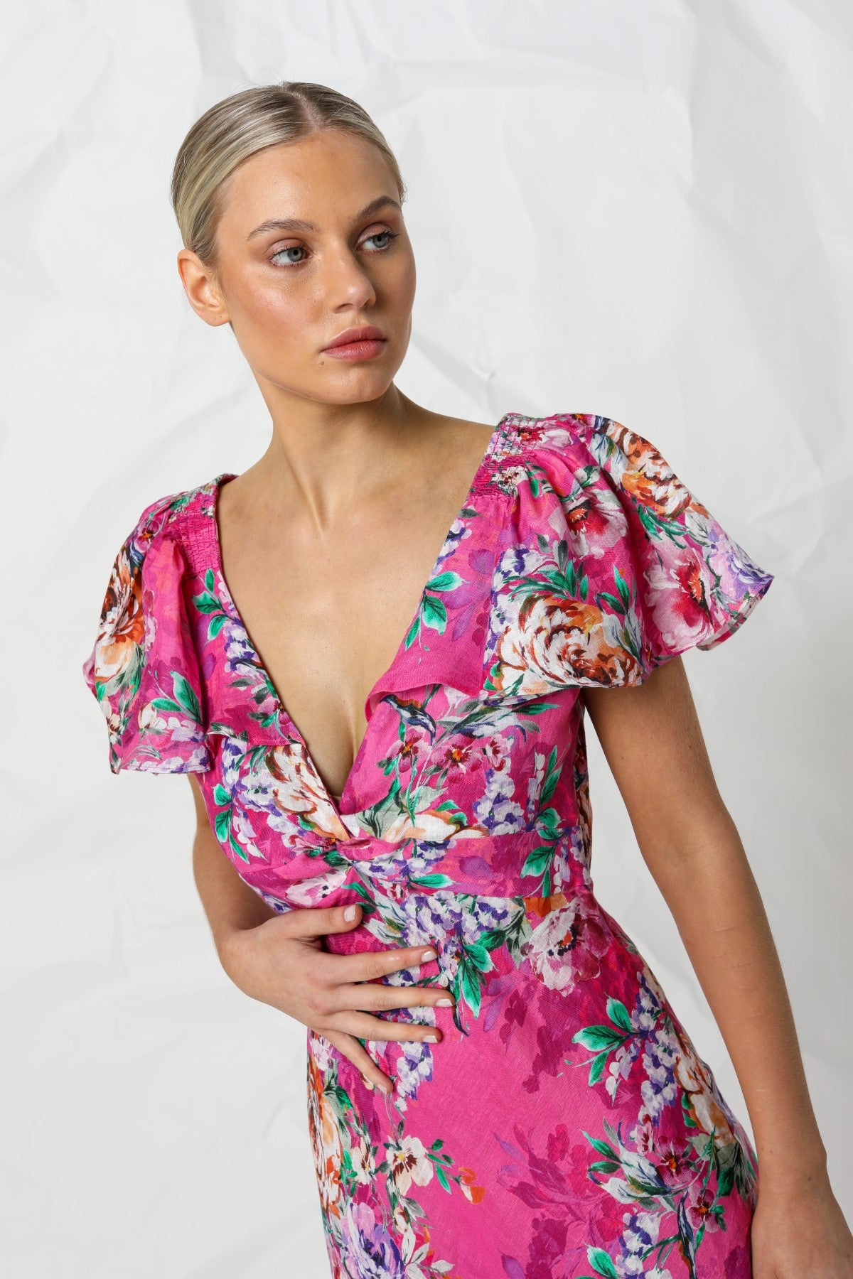Women's Maxi Dress in Pink | Mel