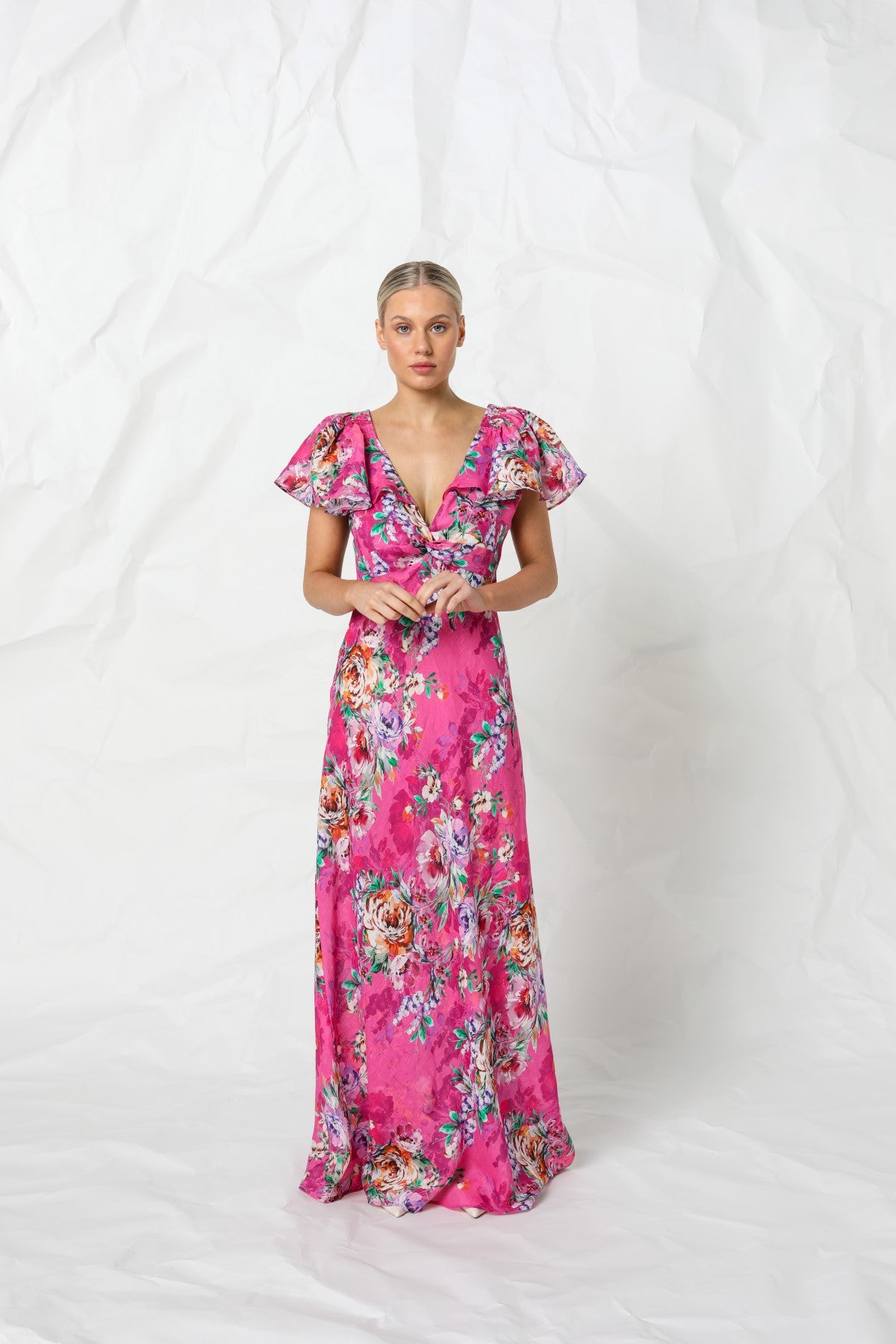 Women's Maxi Dress in Pink | Mel