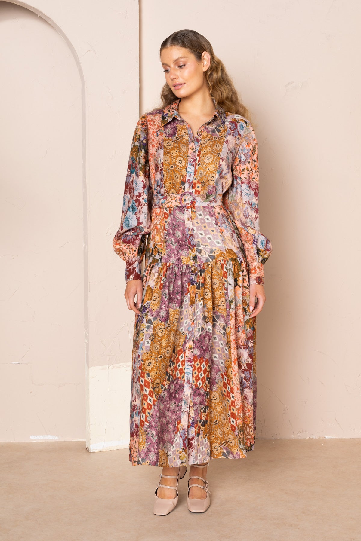 Agnes Maxi Shirt Dress