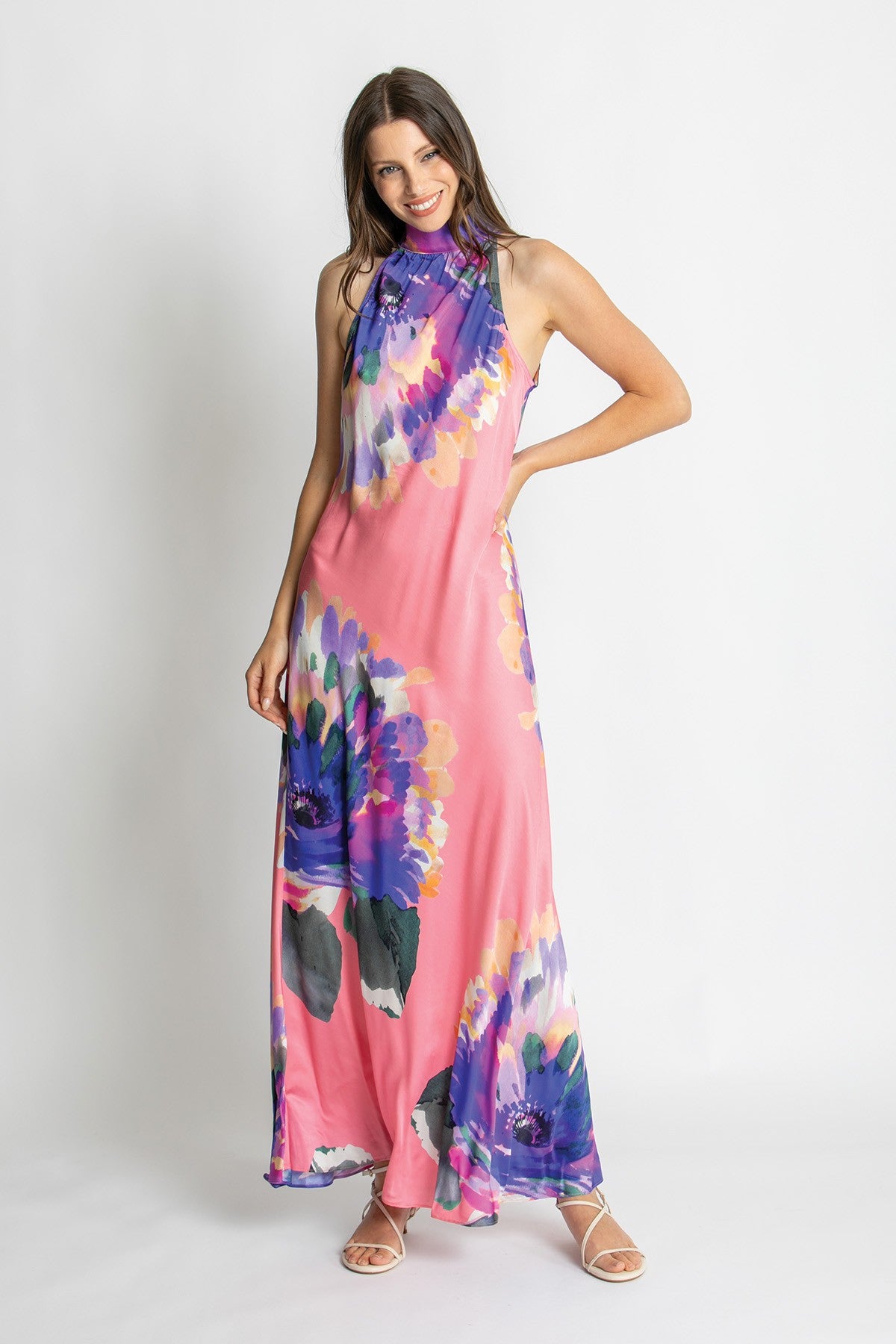 Womens Maya Maxi Dress Multicolor 615ka104