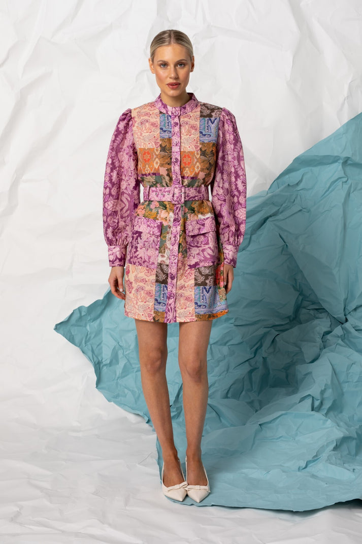 MIA FLORAL MINI DRESS
