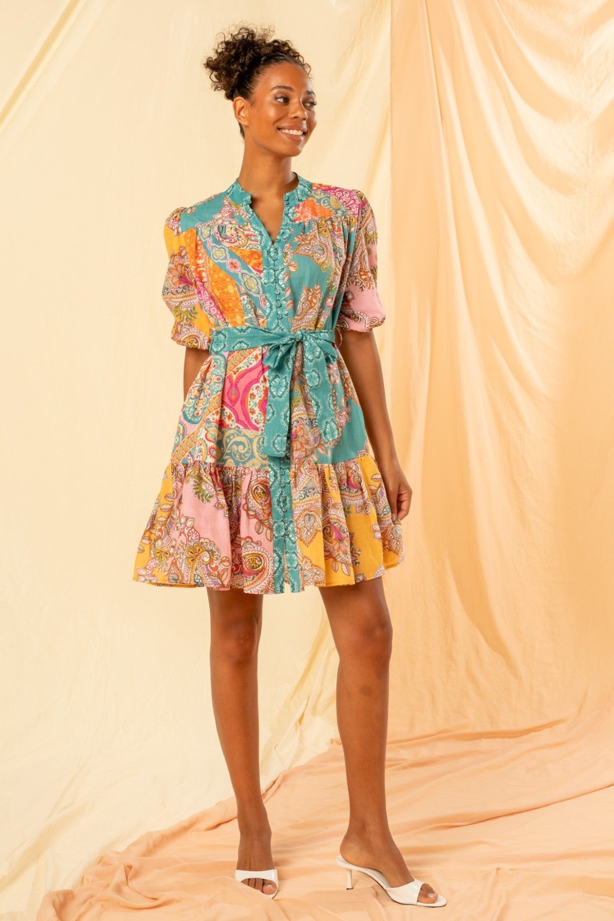 Women's Mini Shirt Dress | Dora