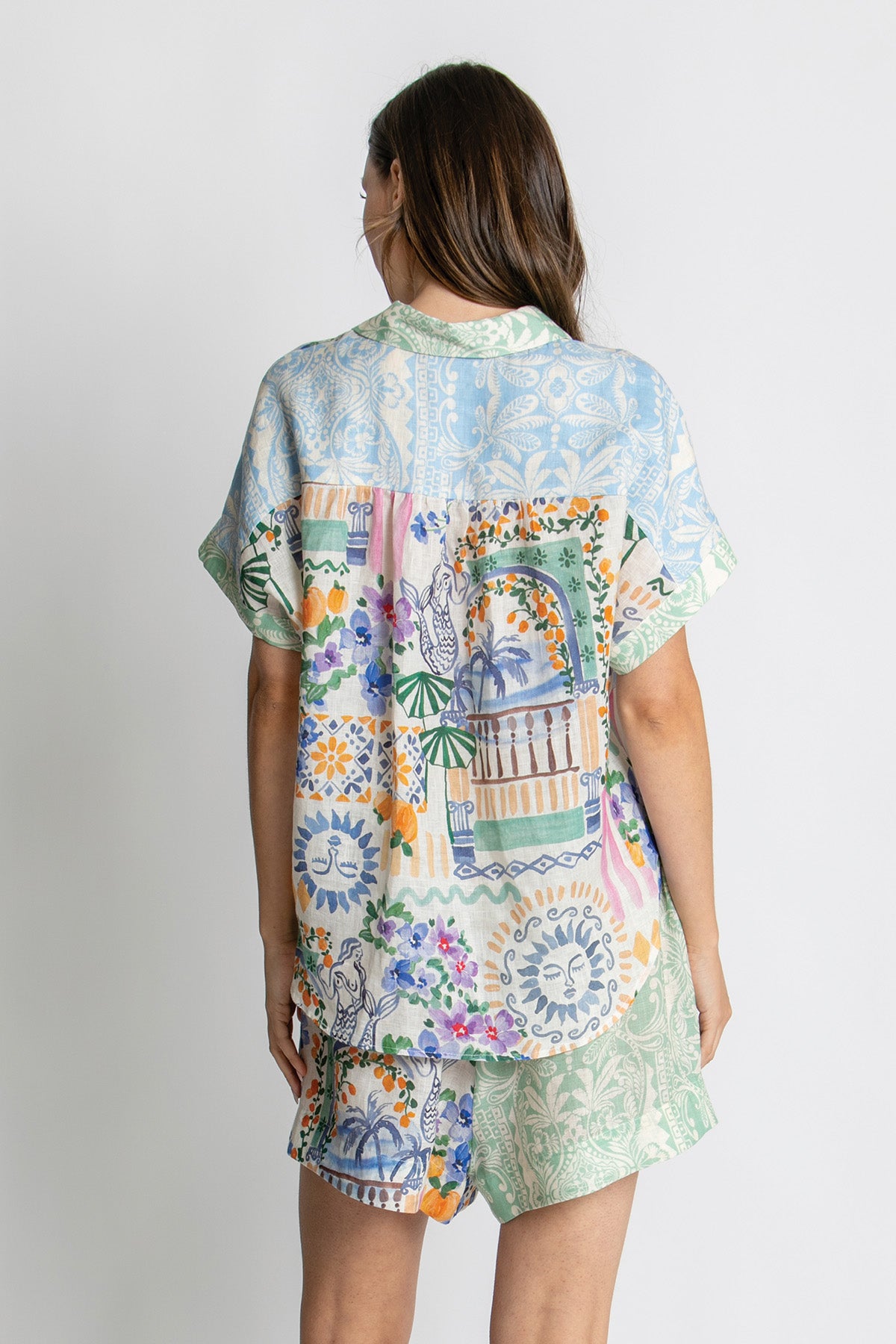 Womens Naomi Shirt Multicolor 615ka061