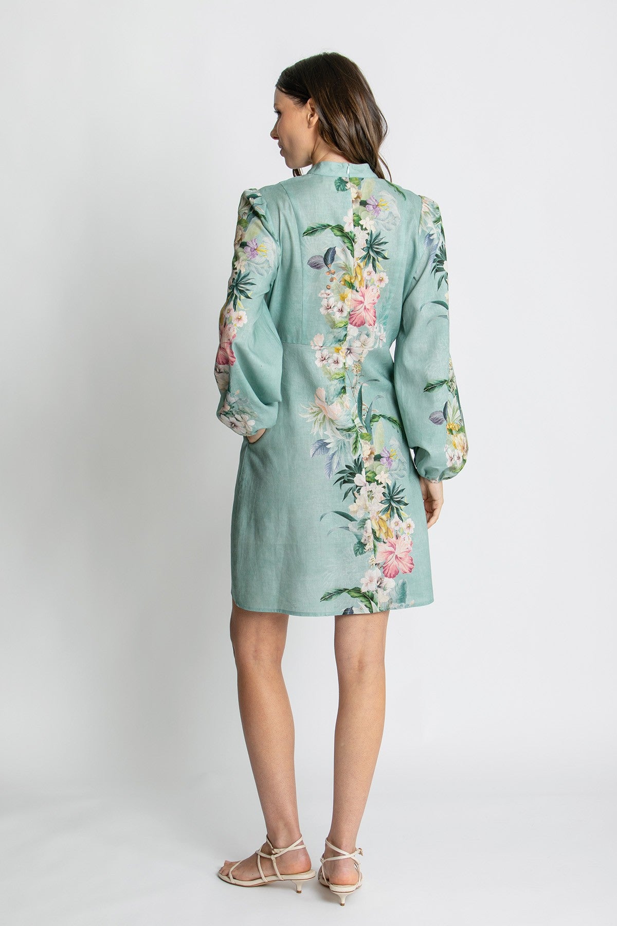 Womens Need Name Dress Green 615ka116