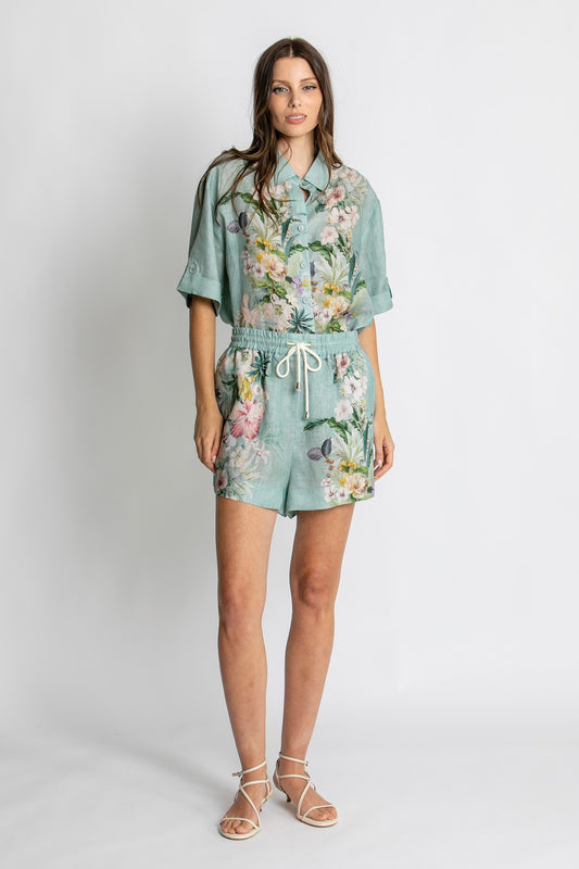 Womens Need Name Short Green 615ka118