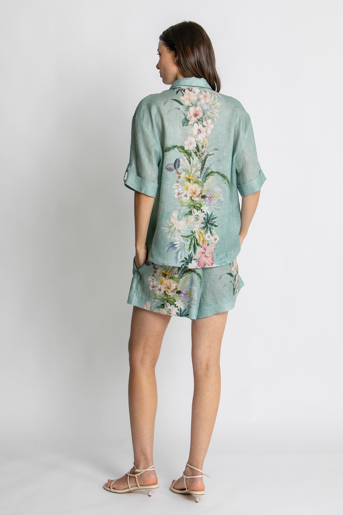 Womens Need Name Short Green 615ka118
