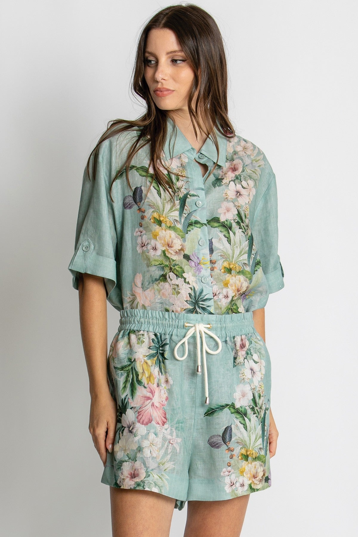 Womens Need Name Short Green 615ka118