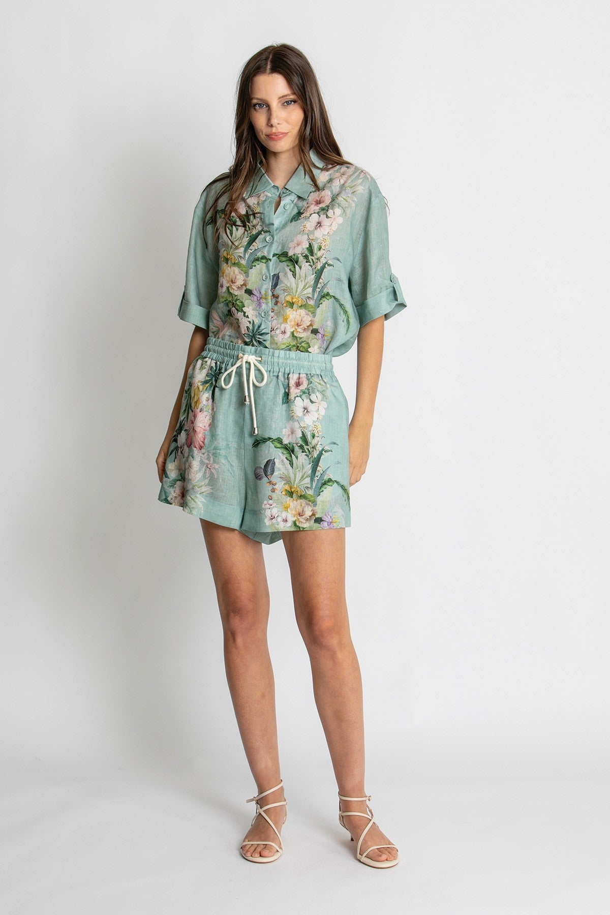 Womens Need Name Short Green 615ka118