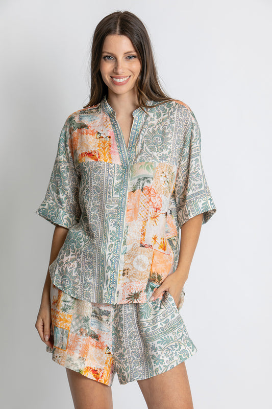 Womens Nora Shirt Multicolor 615ka057