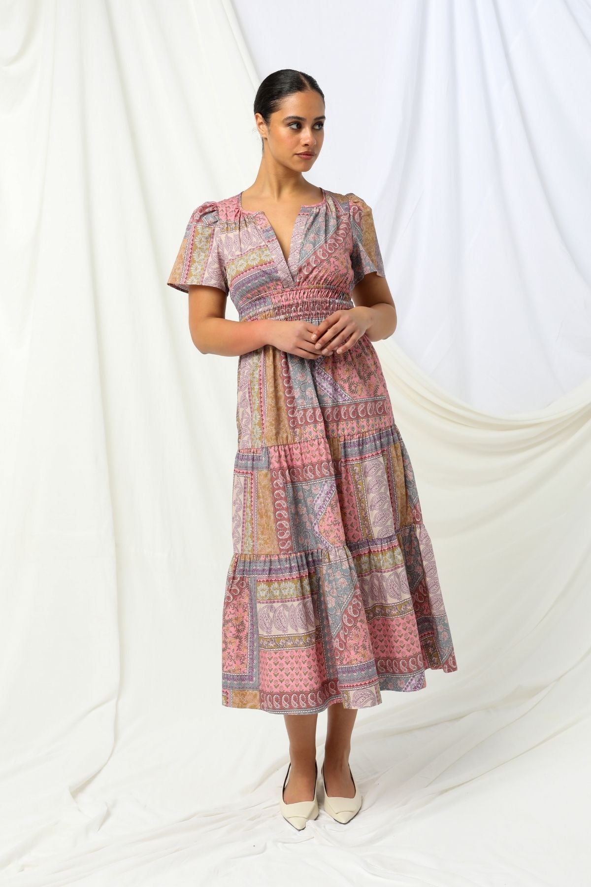 Womens Olivia Dress Multicolor 605ka087