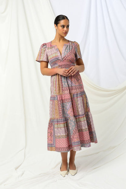 Womens Olivia Dress Multicolor 605ka087