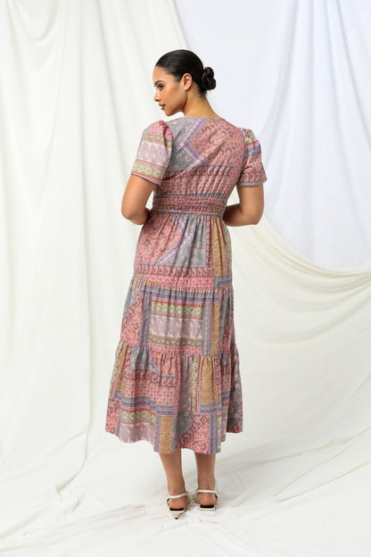 Womens Olivia Dress Multicolor 605ka087