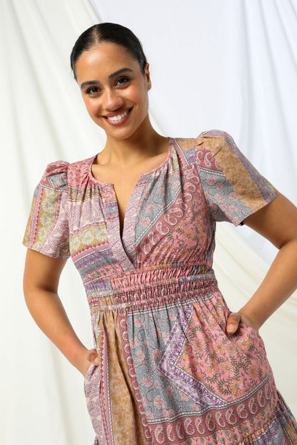 Womens Olivia Dress Multicolor 605ka087