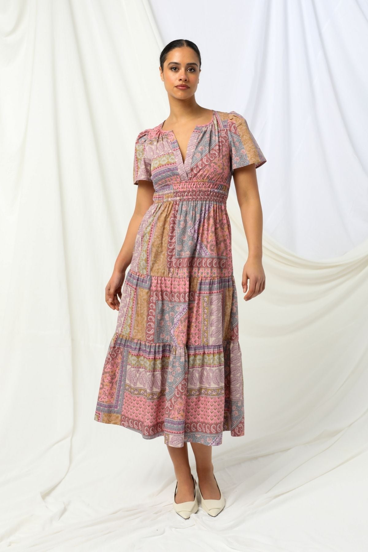 Womens Olivia Dress Multicolor 605ka087