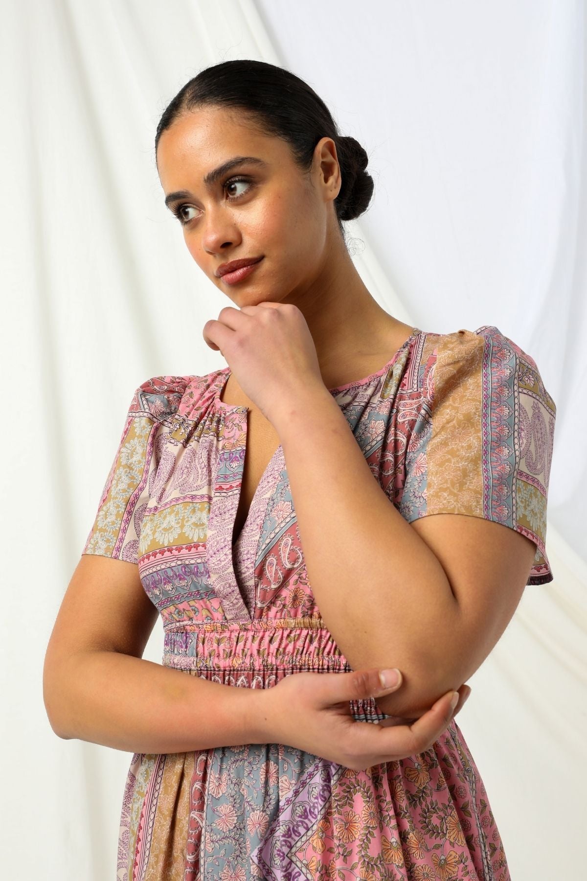 Womens Olivia Dress Multicolor 605ka087