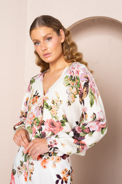 Women's Drop Shoulder Cardigan | Peggy