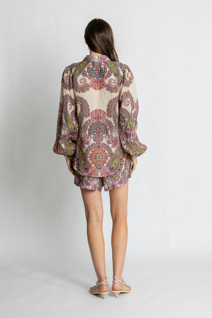 Womens Polly Short Multicolor 605ka147