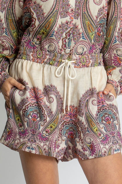 Womens Polly Short Multicolor 605ka147