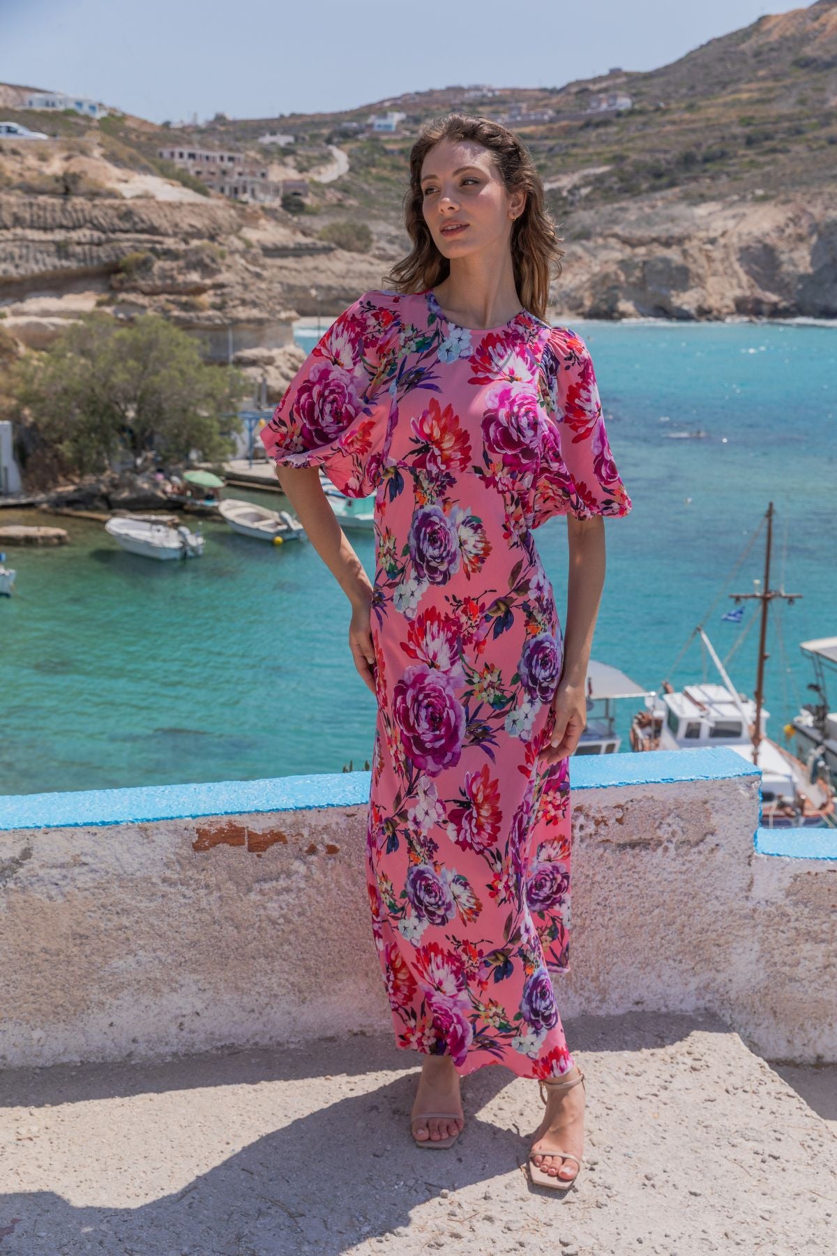 Womens Sam Maxi Dress Multicolor 595ka122