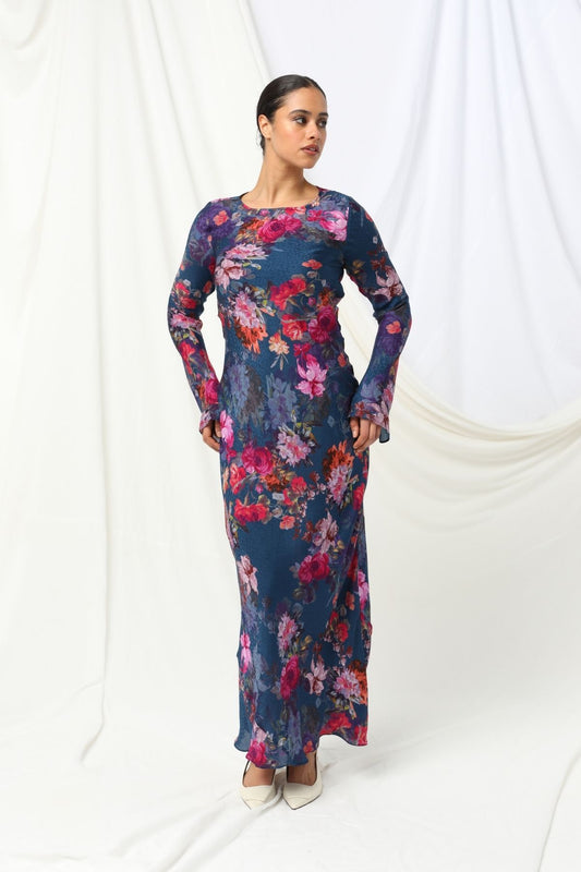chinese dress ladies Fernanda Floral Embroidered Mexican Dress- Vestido Mexicano Bordado chinese dress ladies Fernanda Floral Embroidered Mexican Dress- Vestido Mexicano Bordado