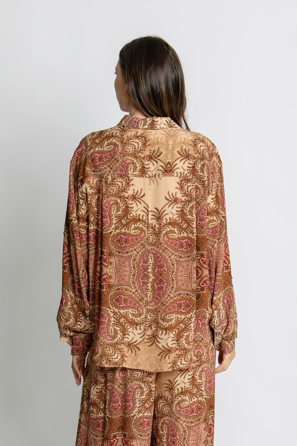 Womens Scarlett Shirt Brown 615ka067